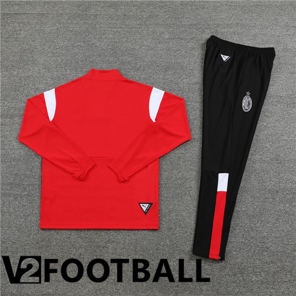 AC Milan Training Tracksuit Suit Red 2023/2024