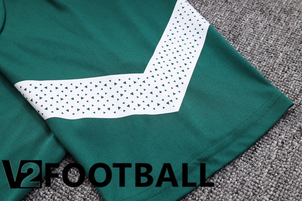 Palmeiras Training T Shirt + Shorts Green 2023/2024