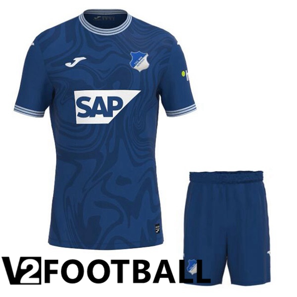 TSG Hoffenheim Kids Soccer Shirt Home Royal Bluee 2023/2024