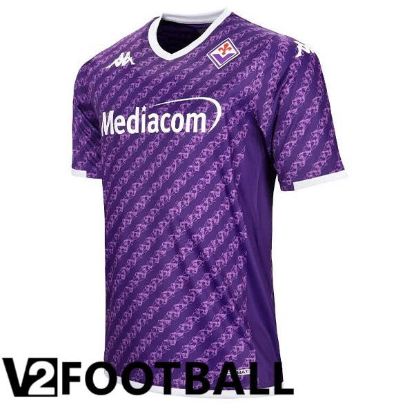 ACF Fiorentina Soccer Shirt Home Purple 2023/2024