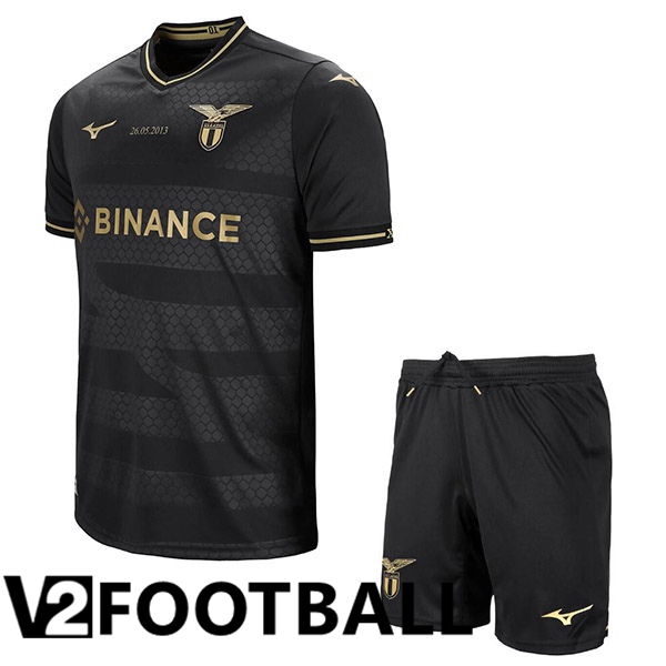 SS Lazio Kids Soccer Shirt Special Edition Black 2022/2023