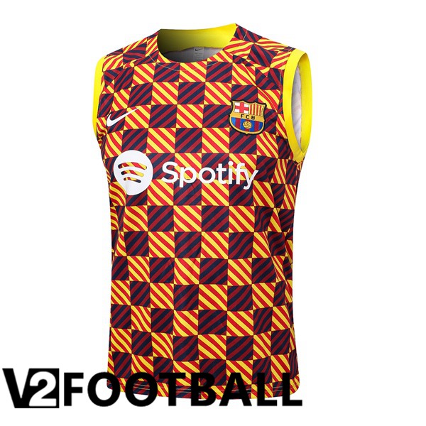 FC Barcelona Soccer Vest Yellow 2023/2024