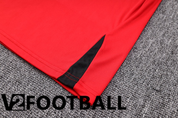 Paris PSG Soccer Vest + Shorts Red 2023/2024