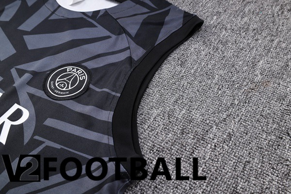 Paris PSG Soccer Vest + Shorts Black 2023/2024