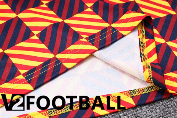 FC Barcelona Soccer Vest + Shorts Yellow 2023/2024