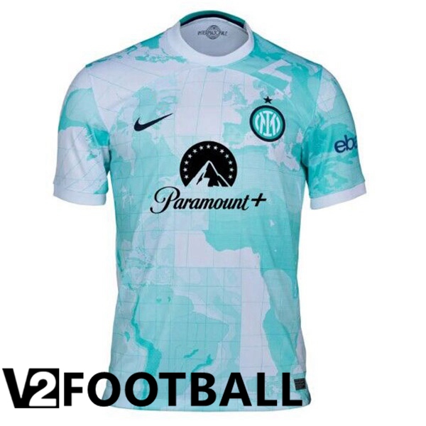 Inter Milan Soccer Shirt Special Edition White Green 2022/2023