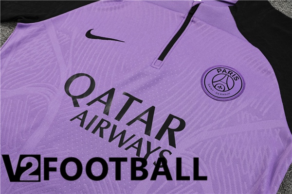 Paris PSG Training Tracksuit Suit Purple 2023/2024