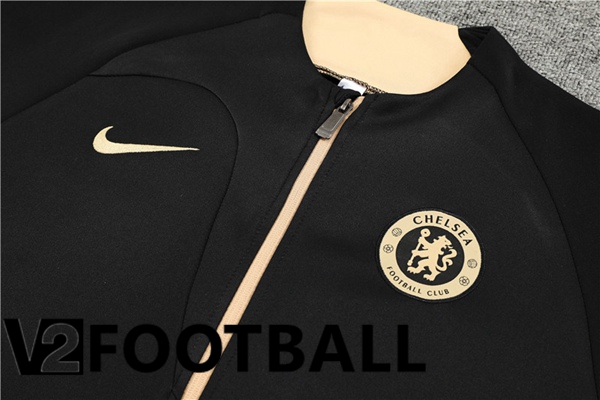 FC Chelsea Training Jacket Suit Black 2023/2024