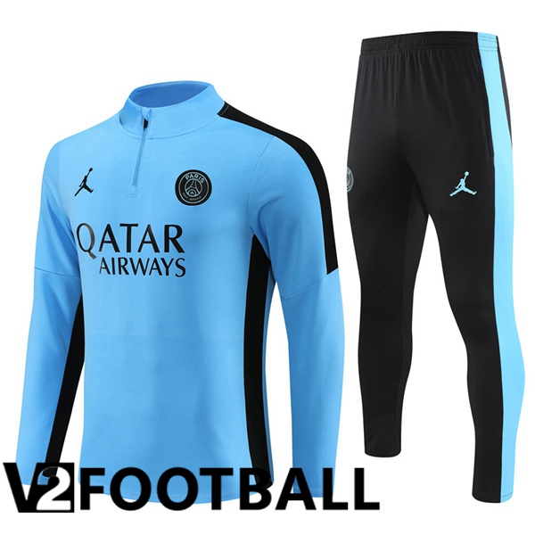 JORDAN Paris PSG Training Tracksuit Suit Blue 2023/2024