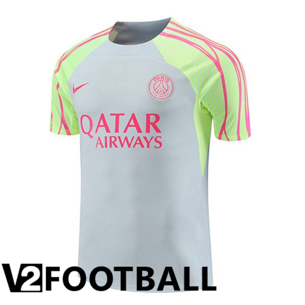 Paris PSG Training T Shirt Grey 2023/2024