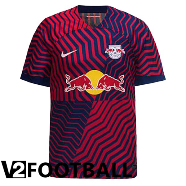 RB Leipzig Soccer Shirt Away Red 2023/2024