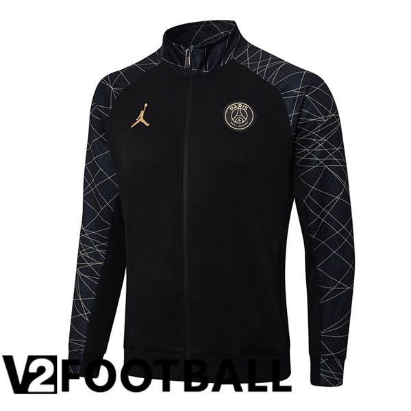 Paris PSG Training Jacket Black 2023/2024