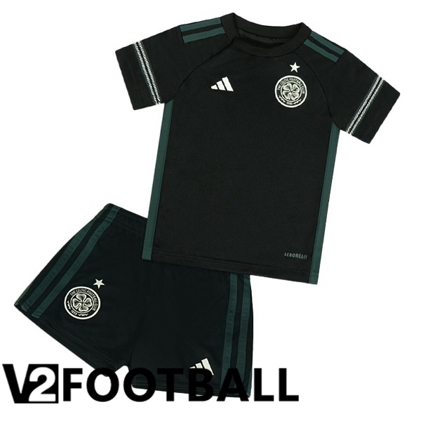 Celtic FC Kids Football Shirt Home Black 2023/2024