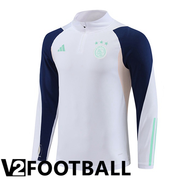 AFC Ajax Training Sweatshirt White 2023/2024