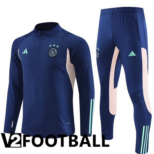 AFC Ajax Training Tracksuit Suit Royal Bluee 2023/2024