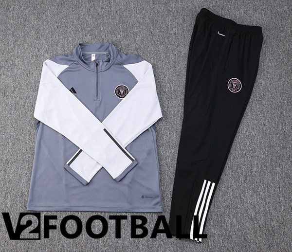 Inter Miami CF Training Tracksuit Suit Grey 2023/2024