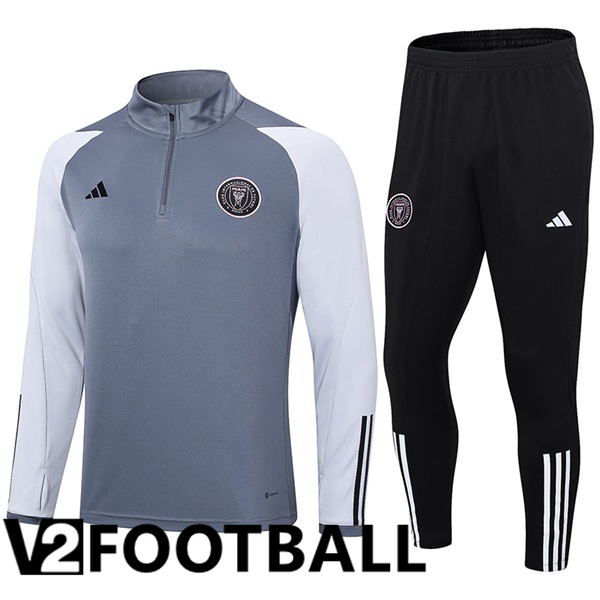 Inter Miami CF Training Tracksuit Suit Grey 2023/2024