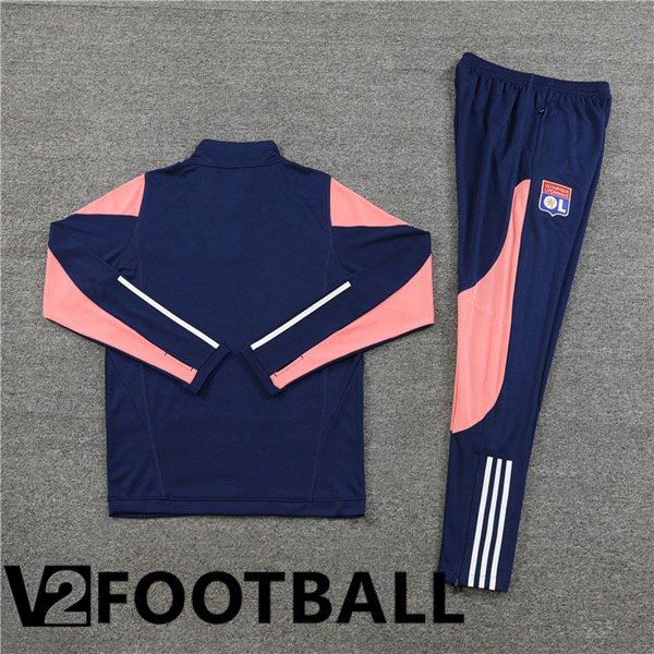 Lyon OL Training Tracksuit Suit Royal Bluee 2023/2024