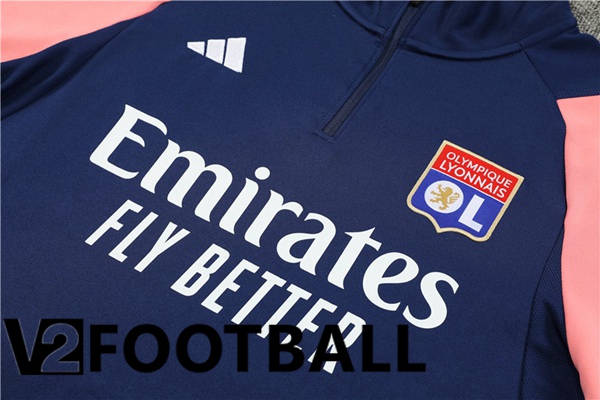 Lyon OL Training Tracksuit Suit Royal Bluee 2023/2024