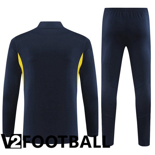 Real Madrid Training Tracksuit Suit Royal Bluee 2023/2024