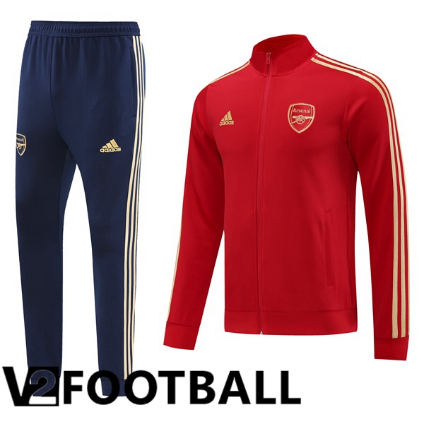 Arsenal Training Jacket Suit Red 2023/2024