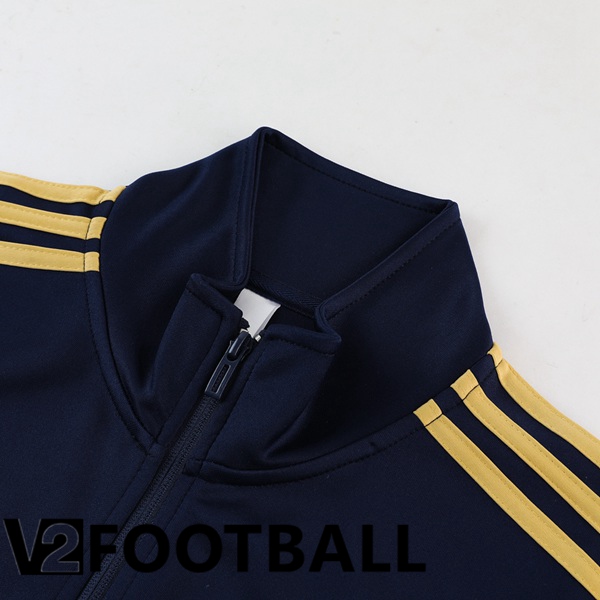 Real Madrid Training Jacket Suit Royal Bluee 2023/2024