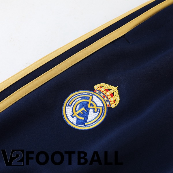 Real Madrid Training Jacket Suit Royal Bluee 2023/2024