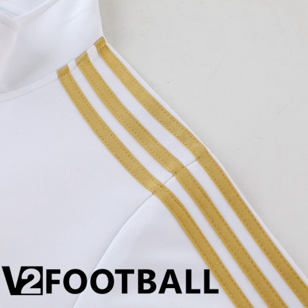 Real Madrid Training Jacket Suit White 2023/2024