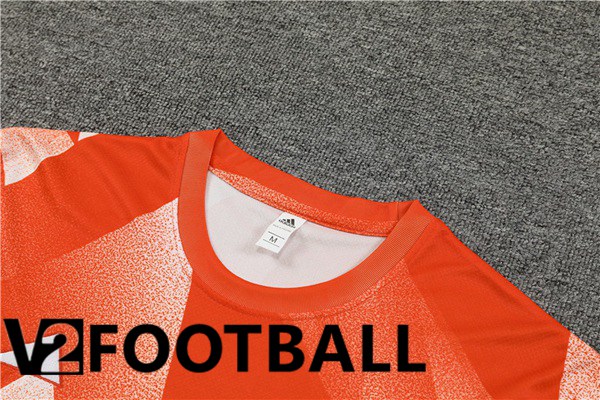 Bayern Munich Training T Shirt + Shorts Orange 2023/2024