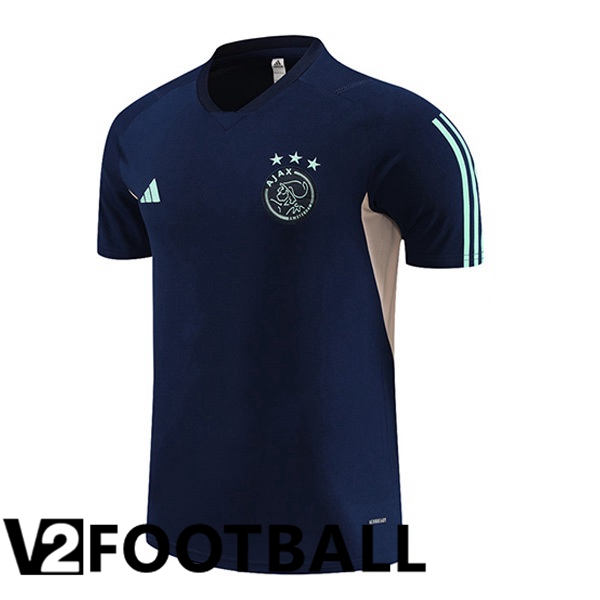 AFC Ajax Training T Shirt Royal Bluee 2023/2024