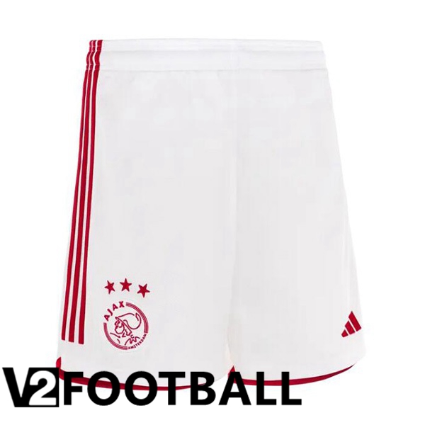 AFC Ajax Football Shirt Home Red White 2023/2024