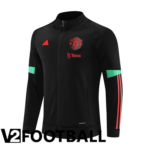 Manchester United Training Jacket Black 2023/2024