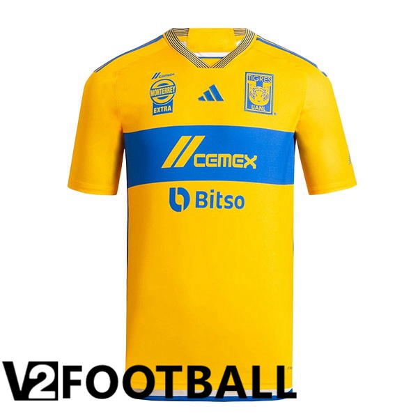 Tigres UANL Football Shirt Home Yellow 2023/2024
