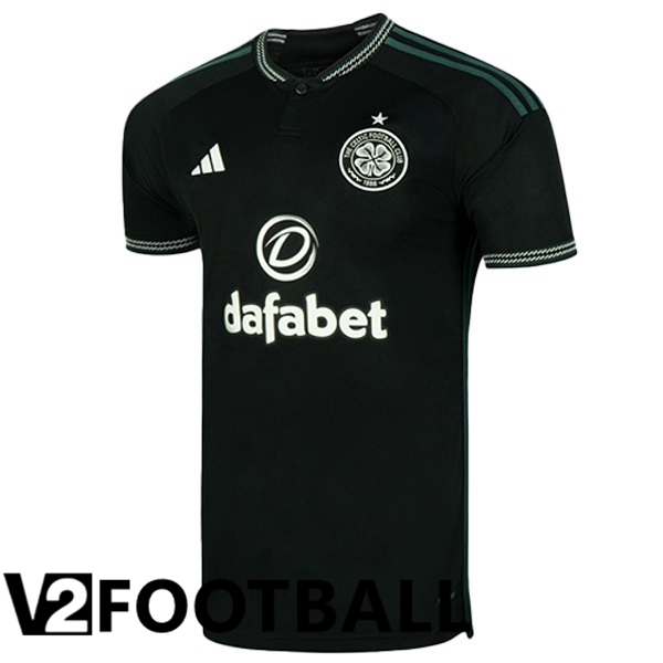 Celtic FC Football Shirt Away Black 2023/2024