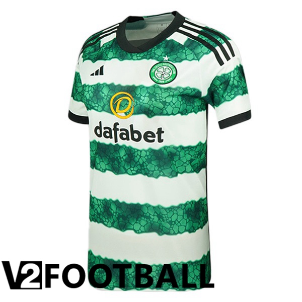 Celtic FC Football Shirt Home Green White 2023/2024