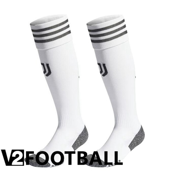 Juventus Soccer Socks Away White 2023/2024