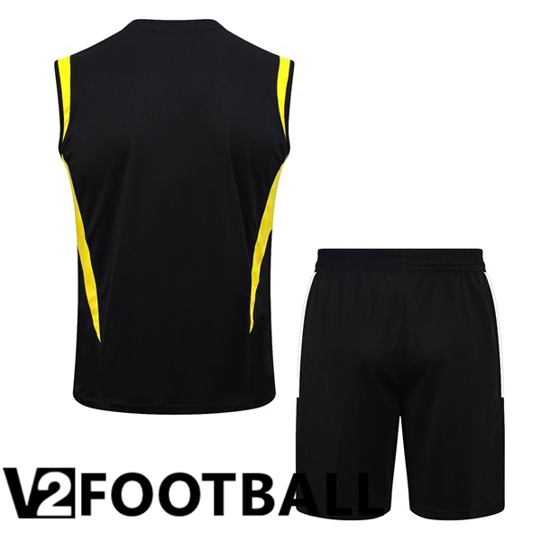 Juventus Soccer Vest + Shorts Black 2023/2024