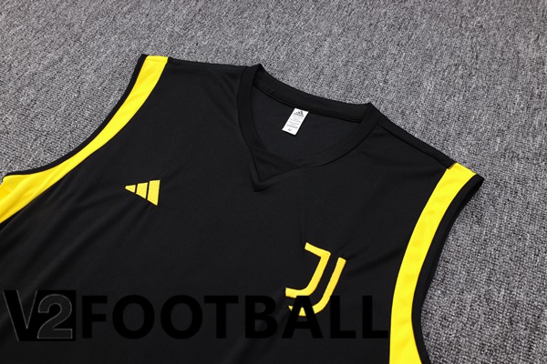 Juventus Soccer Vest + Shorts Black 2023/2024