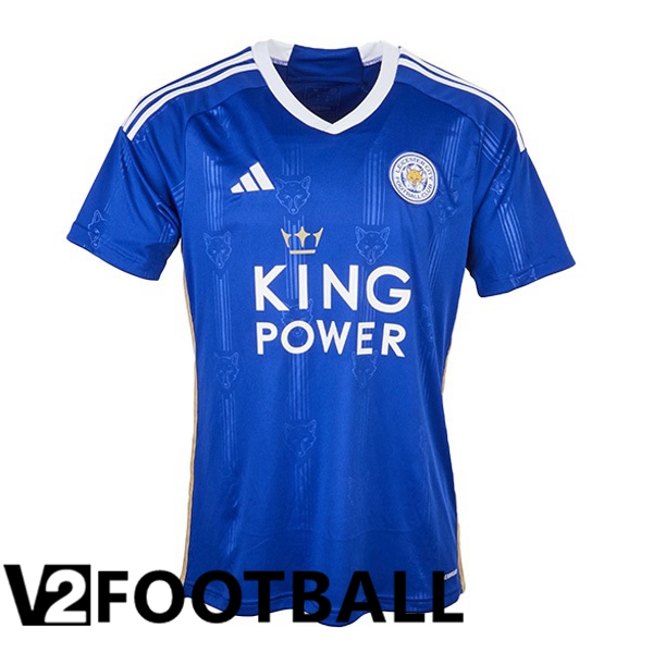 Leicester City Football Shirt Home Blue 2023/2024
