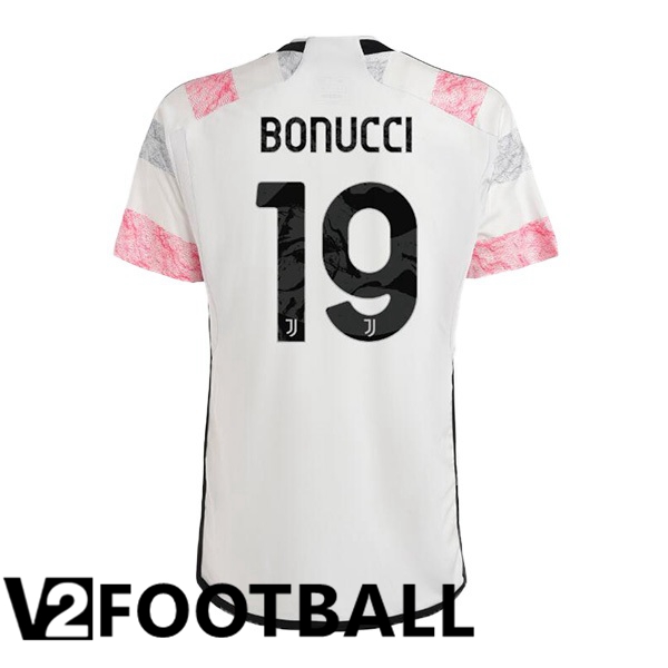 Juventus (BONUCCI 19) Football Shirt Away White 2023/2024