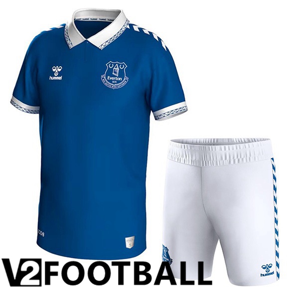 EGreenon Kids Football Shirt Home Blue 2023/2024