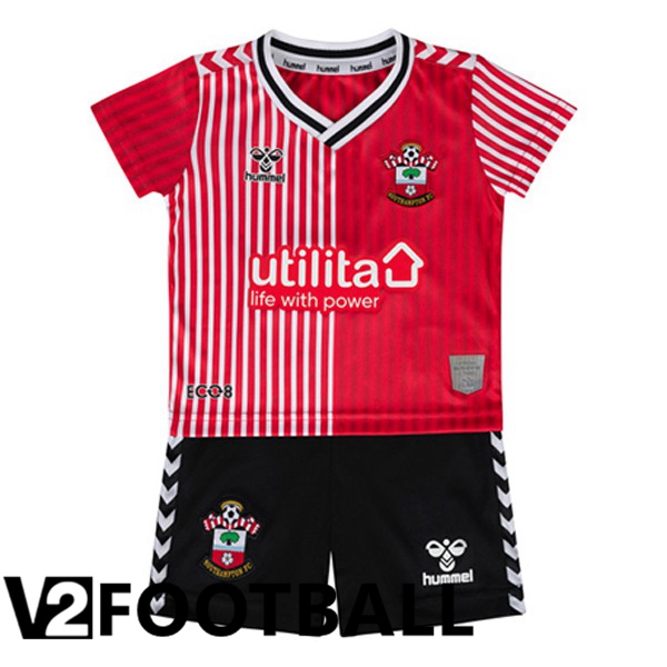 Southampton FC Kids Football Shirt Home Red 2023/2024