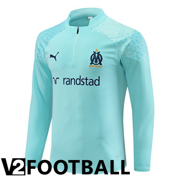 Marseille OM Training Sweatshirt Blue 2023/2024