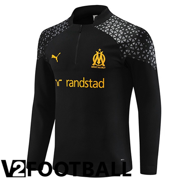 Marseille OM Training Sweatshirt Black 2023/2024