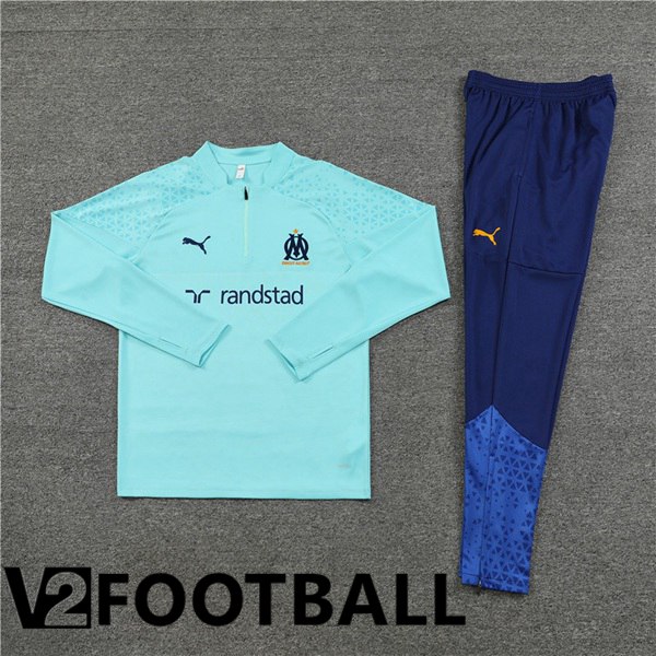 Marseille OM Training Tracksuit Suit Blue 2023/2024