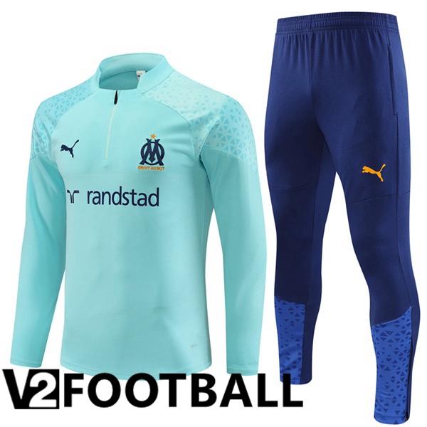 Marseille OM Training Tracksuit Suit Blue 2023/2024