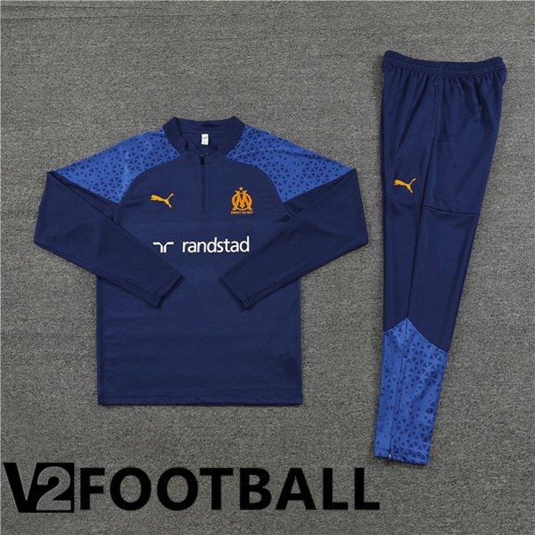 Marseille OM Training Tracksuit Suit Royal Bluee 2023/2024