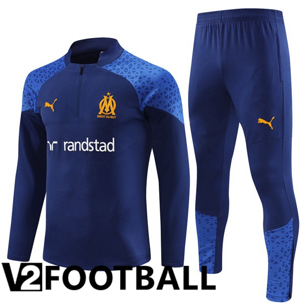 Marseille OM Training Tracksuit Suit Royal Bluee 2023/2024