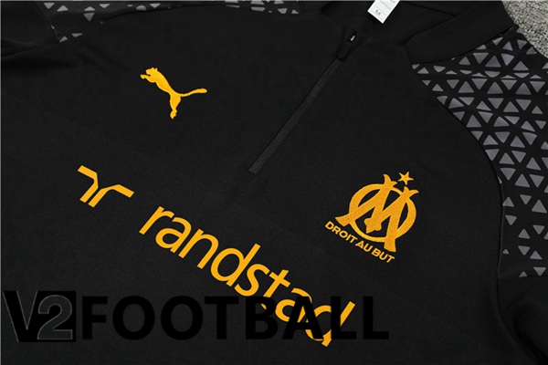 Marseille OM Training Tracksuit Suit Black 2023/2024