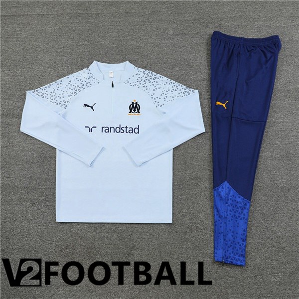 Marseille OM Training Tracksuit Suit Blue 2023/2024